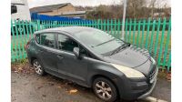 2012 Peugeot 3008 1.6 Diesel, Semi-Auto, Spares or Repair